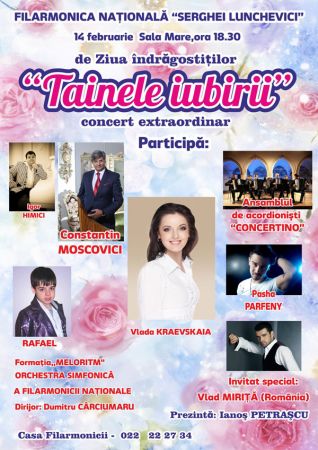 "Mysteries of love" Valentine's Day Concert