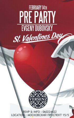St. Valentines Day Pre Party
