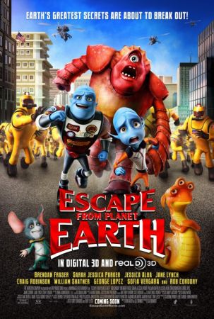 Фильм "Побег с планеты Земля" 3D