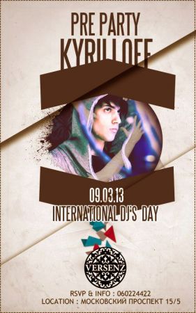 Pre Party: Dj Kyriloff