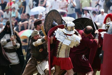 A living history lesson "Battle between the Dacians and Romans"