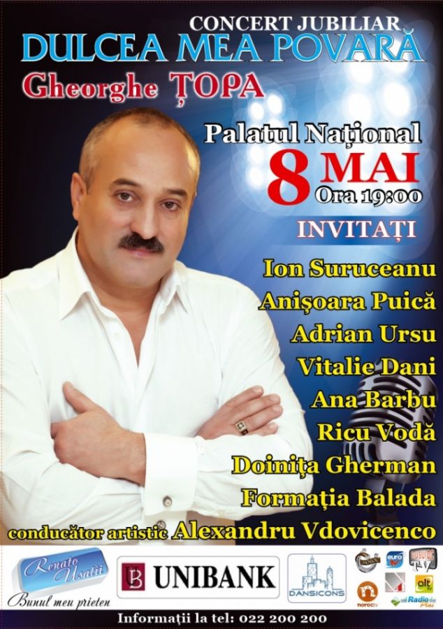 Concert Jubiliar Gheorghe Țopa