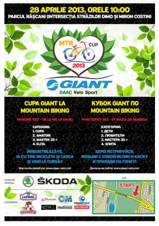 Cupa GIANT la Mountain-Bike