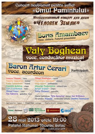 Concert neobişnuit pentru suflet "Omul Pamântului"