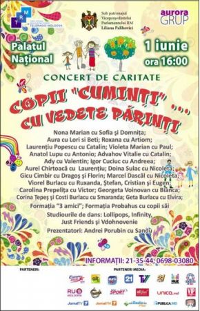 "Copii "cuminti"…cu vedete parinti" Concert