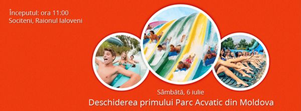 Opening of the first Aqua Park in Moldova