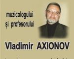 In memoriam - Vladimir Axionov