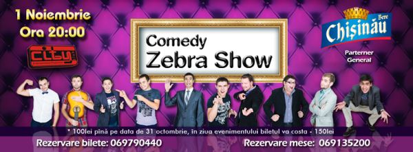 Comedy Zebra Show