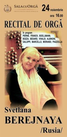 Organ Recital - Svetlana Berejnaya