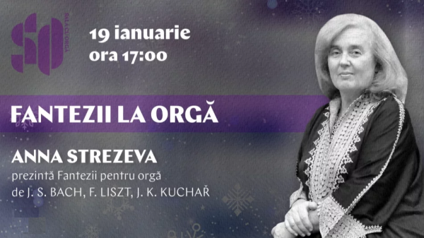 Recital de orga cu Anna Strezeva
