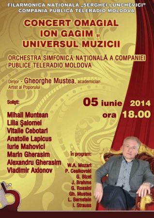 Concert omagial - Ion Gagim