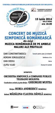 Festivalul Internaţional "Zilele Muzicii Noi"