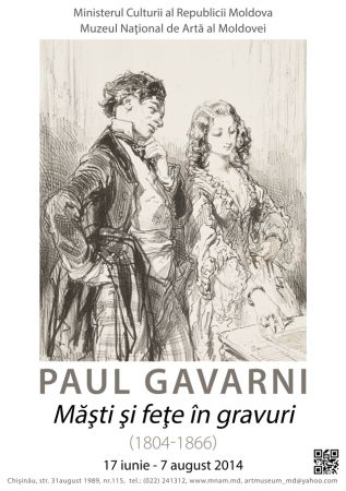 Paul Gavarni - Măşti şi feţe în gravuri