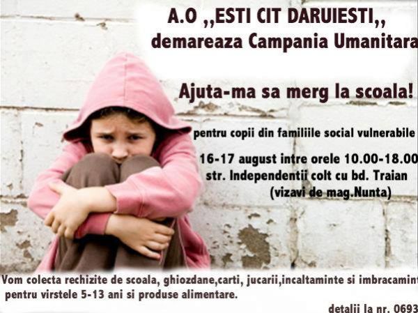 Ajută-mă să merg la școală