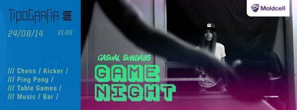Casual Sundays "Game Night"