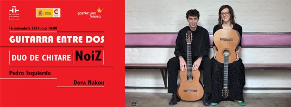 "Guitarra entre dos" - NoiZ guitar duo (Pedro Izquierdo and Dora Nakou)
