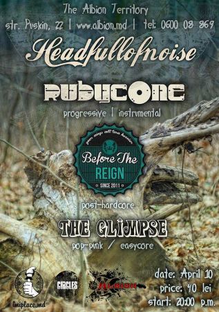 Headfullofnoise MD: Before The Reign & The Glimpse & Rubycone