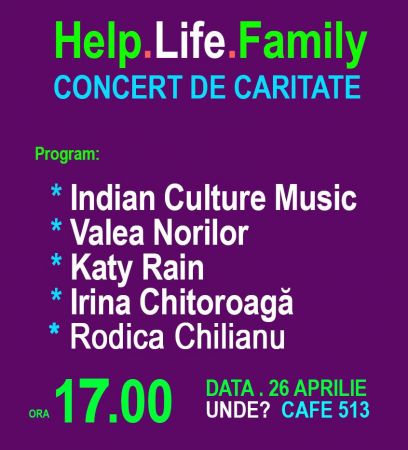 "Help.Life.Family" Charity Concert