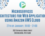 Microservices Architecture for Web Applications using Amazon AWS Cloud