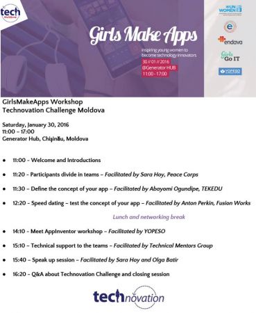 GirlsMakeApps Workshop