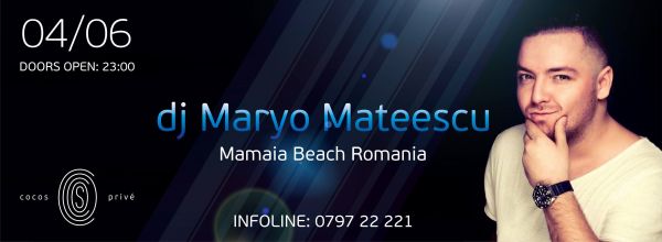 Dj Maryo Mateescu (Mamaia Beach Romania)