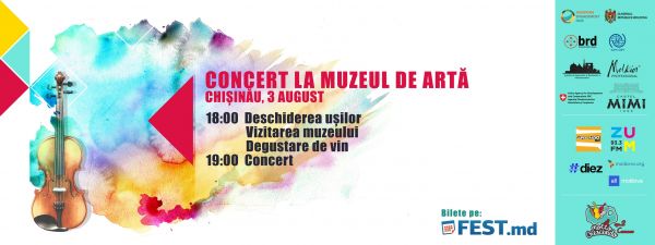 Festivalul de Muzică Clasică "Moldo Crescendo" - Concert la muzeu