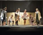 "Sewn...with a white thread" Performance 5+