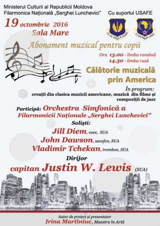 Abonament muzical - Călătorie muzicală prin America