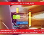 Academic Writing Center: Exercise Your Writing Skills