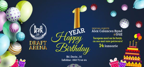 Happy Birthday Draft Arena