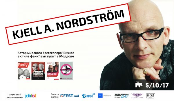 Kjell A. Nordström in Chisinau