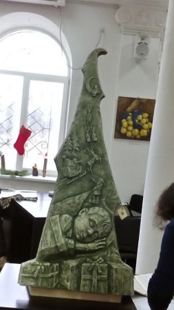 Выставка Рождественских ёлок