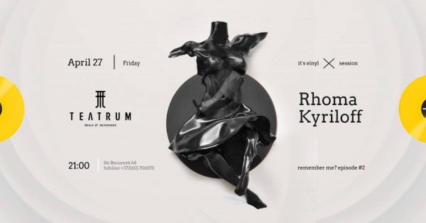 Vinyl session with Kyriloff & Rhoma