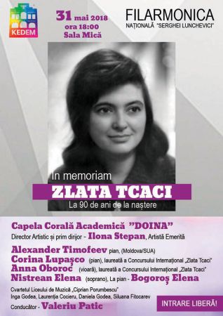 IN MEMORIAM - Zlata Tcaci