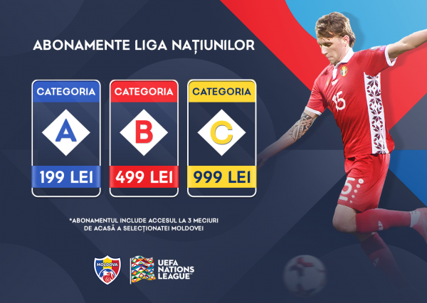 Abonamente Liga Națiunilor UEFA