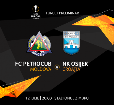 Europa League: FC Petrocub - NK Osijek