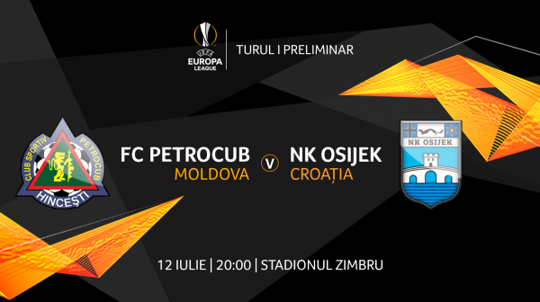 Europa League: FC Petrocub - NK Osijek