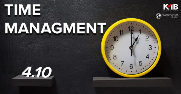 Time Management.