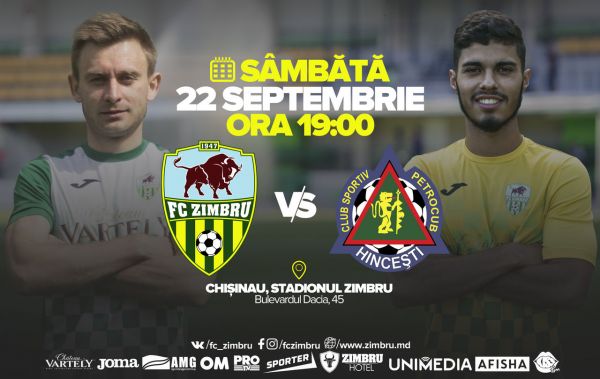 FC Zimbru - FC Petrocub