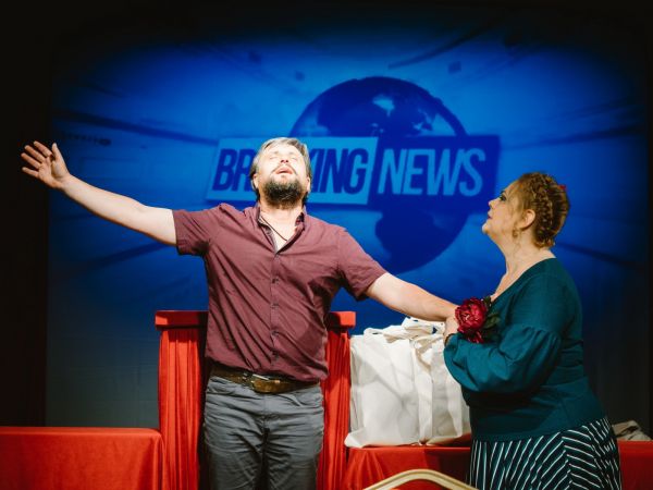 "Confession of a journalist" Performance