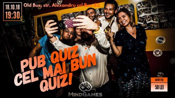 Pub Quiz: Cel mai bun Quiz!