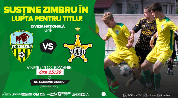 Zimbru U19 - Sheriff U19