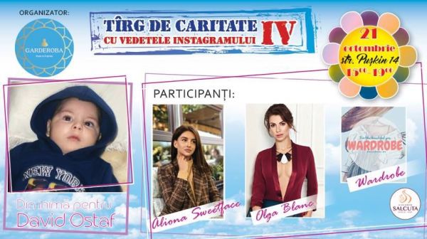 Charity fair with Instagram stars