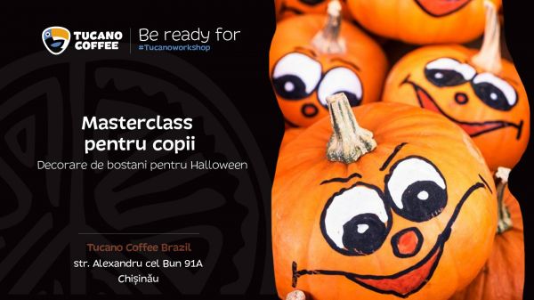 Masterclass for Children - Halloween pumpkin decoration