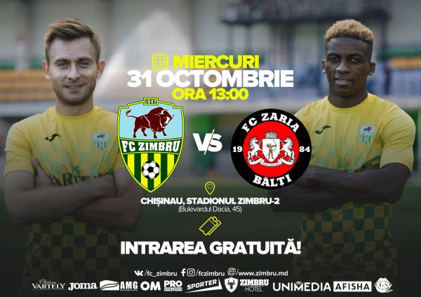 FC Zimbru - FC Zaria