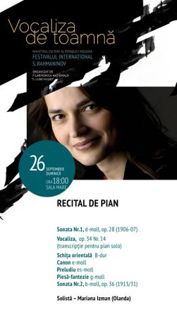 International Festival "Sergey Rahmaninov" - Piano Recital
