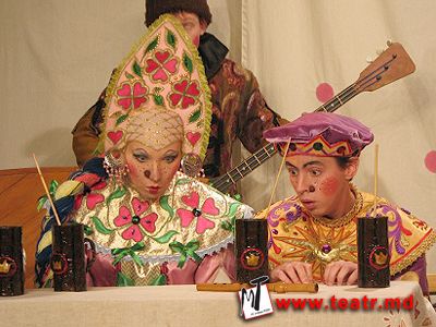 Spectacolul "Povestea lui Fedot - tînărului îndrăzneţ"