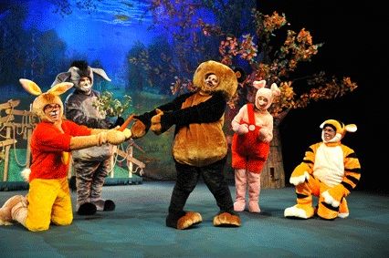 Spectacolul "Aventurile lui Winnie Pooh"