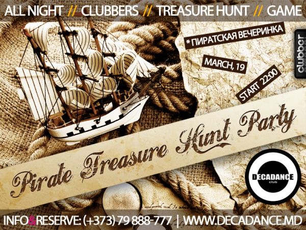 Pirate Treasure Hunt Party