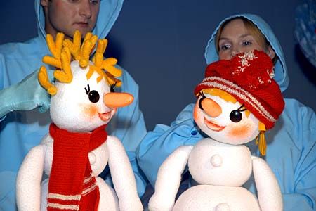 Cпектакль "Снежные человечки"